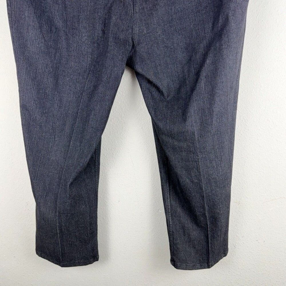 Soft Surroundings Ankle Trousers 2X Pull On Career Quiet Luxury Pants High Rise - Picture 5 of 6